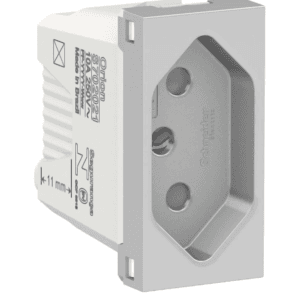 Modulo Tomada 2p+t 10a Aluminio S70202174 - Orion Schneider