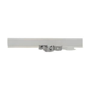 Perfil Para Fita de LED Embutir 24x14x2Mts Branco - Foxlux