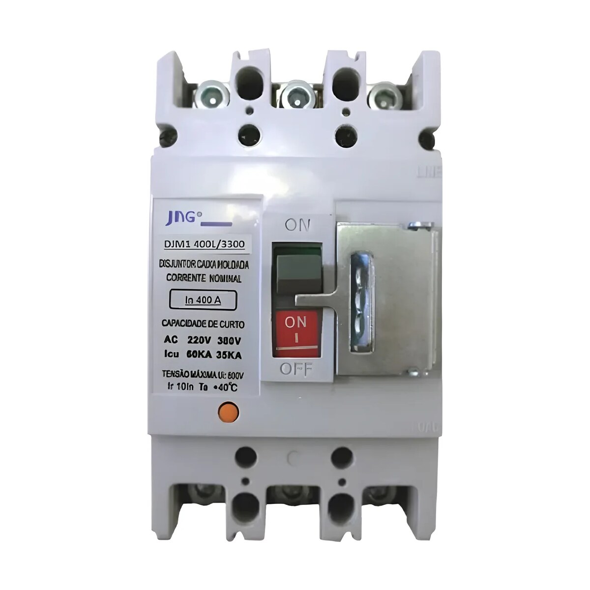 Disjuntor Tripolar Fixo 275a 80ka - Djm1-400l - Jng