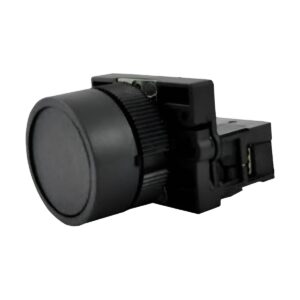 Botão 22mm Impulso S-PRN8 Preto - Steck