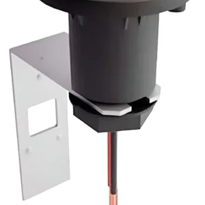 Base Para Rele Giratorio Alta Haste Metalico - Exatron