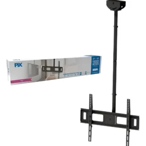 Suporte Para Tv Teto Ajustavel 37 a 70 Preto - Pix