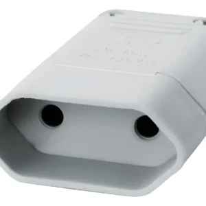 Plug Fêmea Cinza 2p 10a 1042 - Perlex