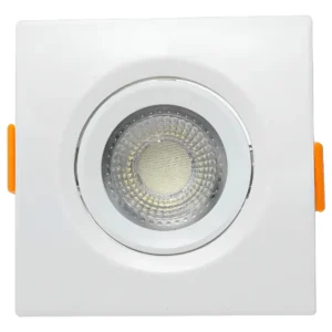 Spot de LED Embutir Superled Quadrado 3W 6400K - Ourolux