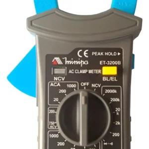 Alicate Amperimetro Digital ET-3200B Garra - Minipa