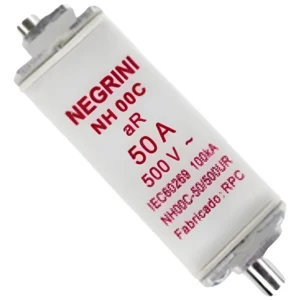Fusível Nh00 50a Ultra Rápido - Negrini