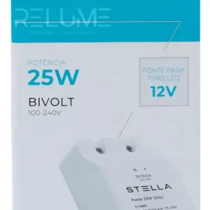 Fonte Para Fita De Led 12v 25w Sth8891 - Stella