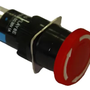 Botão Comando 16mm YLAY8E-11ZS Botao Emergencia Vm - JNG