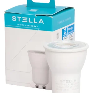 Lâmpada Mini Dicroica LED MR11 3W Bivolt 36° Amarela GU10