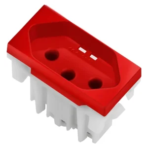 Modulo Tomada 10A Vermelha 85020 - Inova Pro