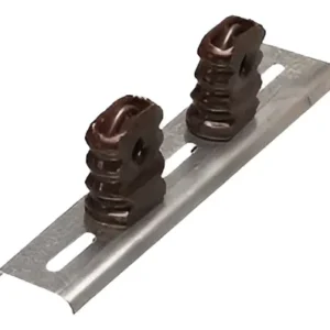 Braquete 2 Polos Com Parafuso Porcelana - Dumon