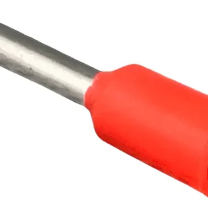 Terminal Ilhos Simples 1mm Vermelho - Weidmuller