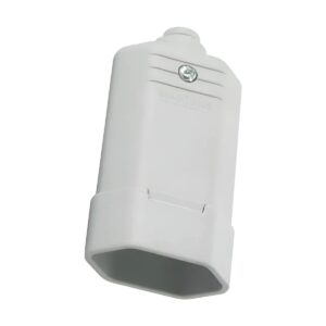 Plug Femea 2P+T 10A Cinza TMD1-3 Com 10 - Margirius