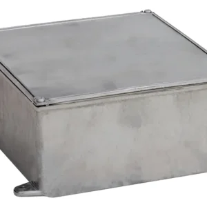 Caixa de Passagem Aluminio 10x10x5,5 Tampa Reversível - Daisa