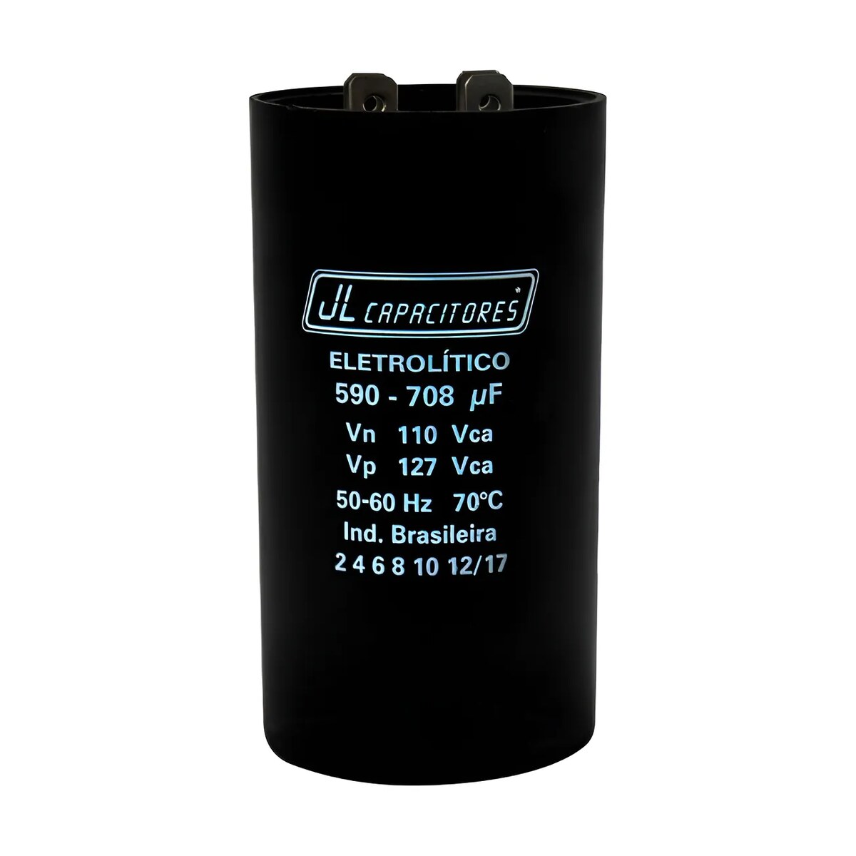 Capacitor Com Suporte e Tampa 590-708 110V - JL