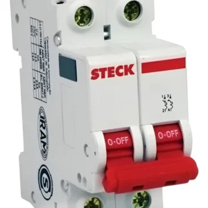 Disjuntor Bipolar De 20a Curva B - Sdd62b20 Steck