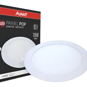 Painel de LED Embutir 100x600 18W 6500K - Avant