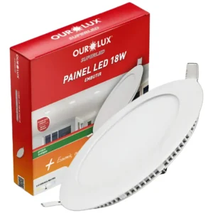 Luminaria Embutir Redondo 18W 4000K - Ourolux