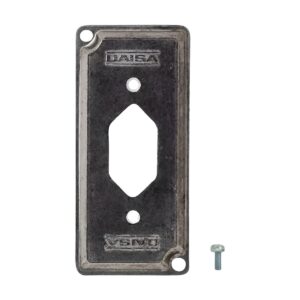 Placa Para Condulete 1 Tomada Única TM100+H - Daisa