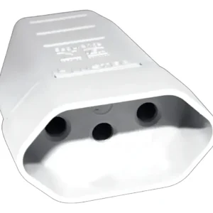 Plug Femea 2P+T 10A Branco 11215 - Transmobil