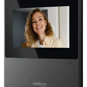 TERMINAL DE VIDEO PORTEIRO INTERNO TVIP 2210 PT (INTELBRAS-SC)