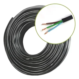 Extensão PP 3x0,75mm 5 Metros Preta