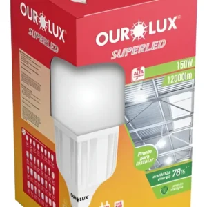 Lâmpada de LED Bulbo 150W 6500K E40 - Ourolux