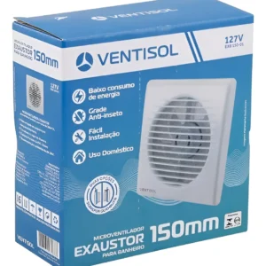 Exaustor Para Banheiro 150mm Bivolt - Ventisol