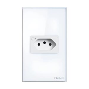Tomada Inteligente Wi-Fi ETS 1001 Branco Intelbras