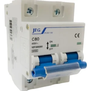 Disjuntor Mini Wifi Bipolar 2P 80A WDZ - JNG