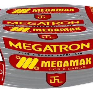 Cabo Flexivel 10mm Preto 1 Metro - Megamax