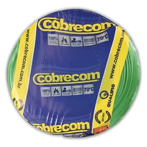 Cabo Flexível 2,5mm 100 Metros Verde - Cobrecom