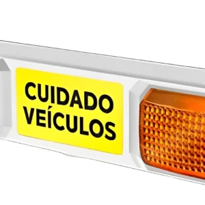 Sinaleiro Branco Com Bip Sonoro Gp Control