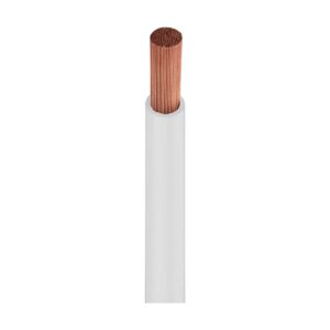 Cabo Flexível 6mm 100 Metros Branco - Cobrecom