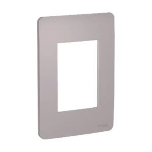 Placa 4x2 3 Postos Axis Gray S730103224 - Orion Schneider