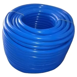 Mangueira Lisa Azul/Faixa Branca 1x4,2 Com 100mts - Majestic