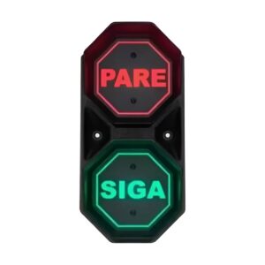 Semaforo LED Sinalizador Proibido Seguir MS102 GP Control
