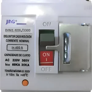 Disjuntor Tripolar Fixo 300a 80ka - Djm1-400l - Jng
