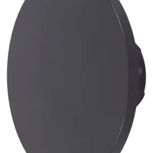 Arandela de LED Eclipse Preta 8W Amarela - Gaya