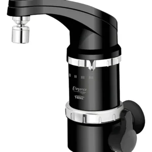 Torneira Elegance 4T Parede 220V 5400W Preto - Fame