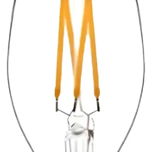 Lâmpada de LED Vela Balao 4W 220V Amarela Filamento E14