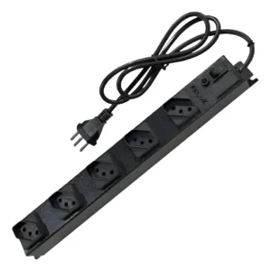 Filtro de Linha 5 Tomadas 12kA Preto Bivolt - Clamper