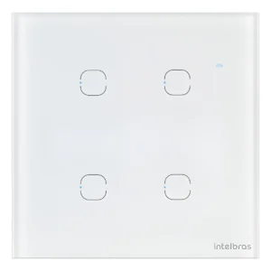 INTERRUPTOR SMART WI-FI TOUCH EWS1004 BR (INTELBRAS-SC)