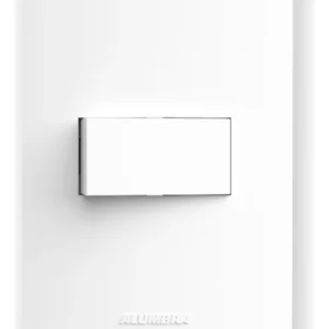 Conjunto 4x2 Interruptor Simples Branca 85033 - Inova Pro