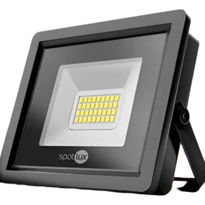 Refletor De Led 30w Bivolt Branco-frio (6000k) Spotlux