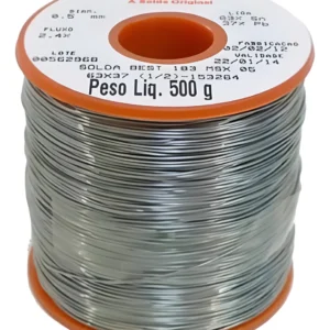 Solda Em Carretel 1.5mm Marrom 500g 25x75 - Best