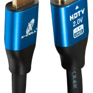 Cabo HDMI Emborrachado 4K 2V 3Mts - X-cell