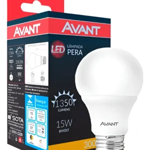 Lâmpada de LED Bulbo 15W 3000K - Avant
