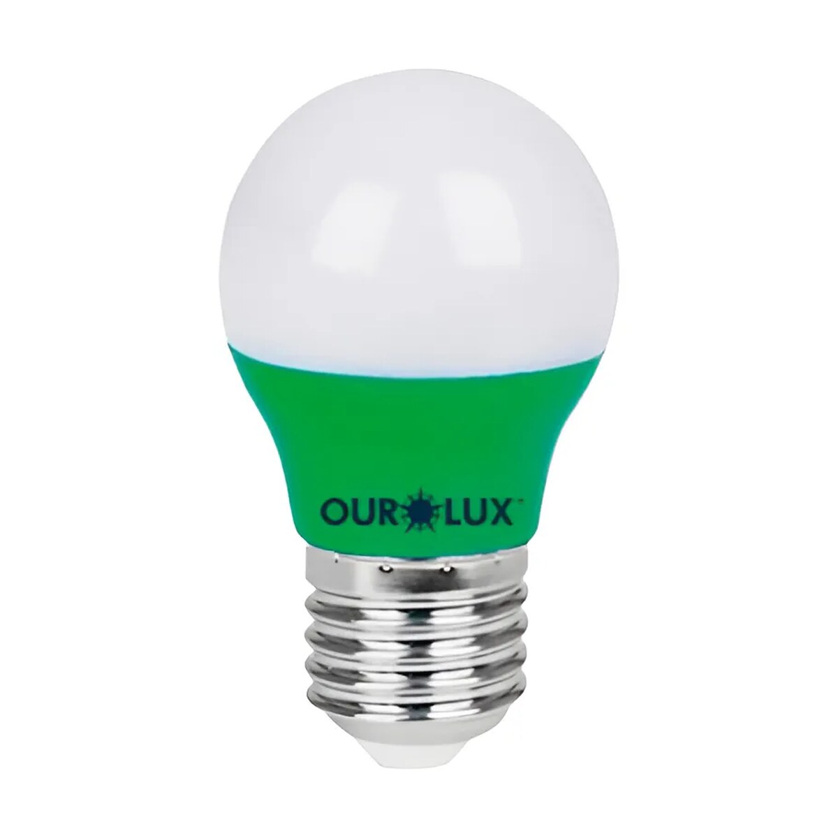 Lâmpada De Led Bolinha 3w Verde - Ourolux