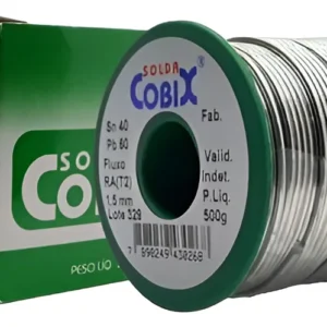 Solda Em Carretel 500g Fio 40 Ra 1.5mm Verde - Cobix